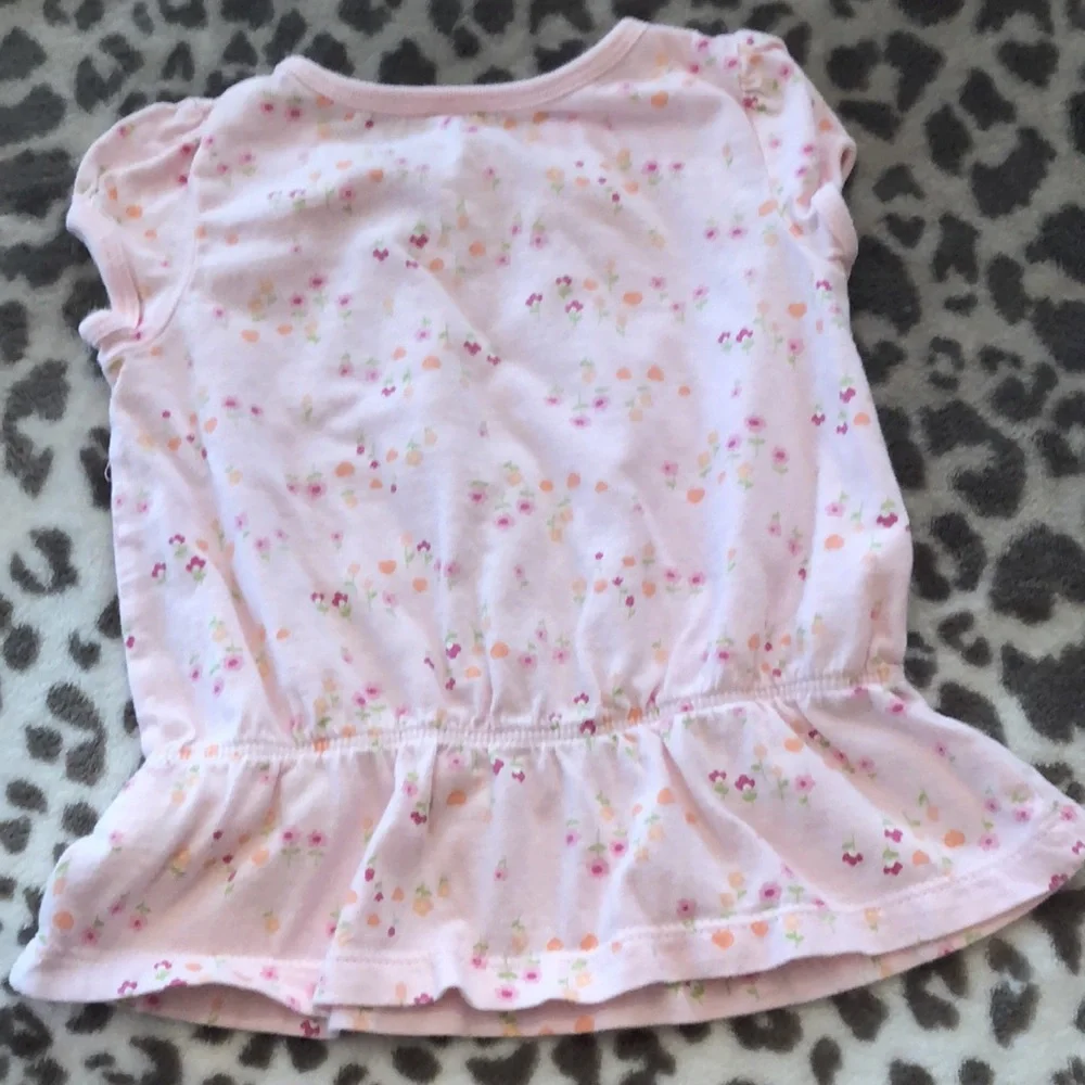 Carter’s & Jumping Beans Skirt and Top Outfit Pink 2T